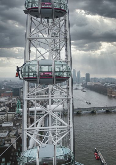 London Eye Drone Image News