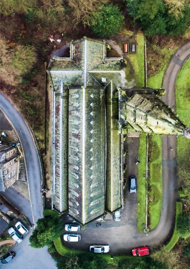 Todmorden Unitarian Church Drone