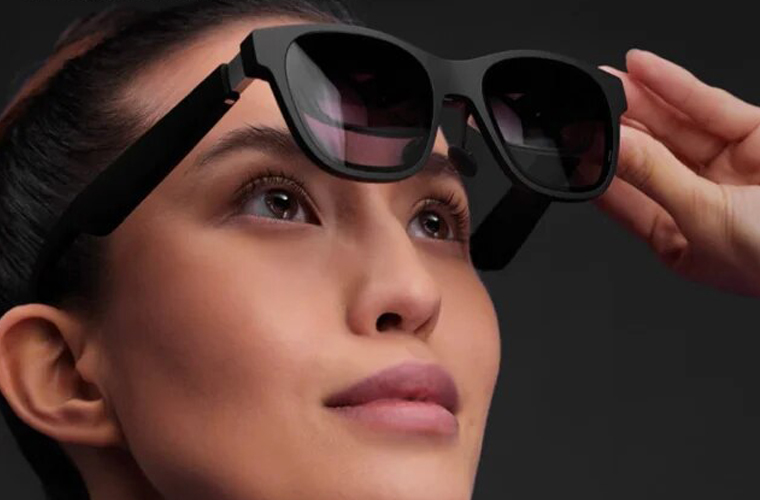 FPV XReal Air2 glasses live drone feed